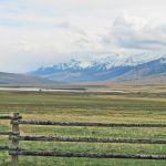 beautiful mountains beside juniper lake