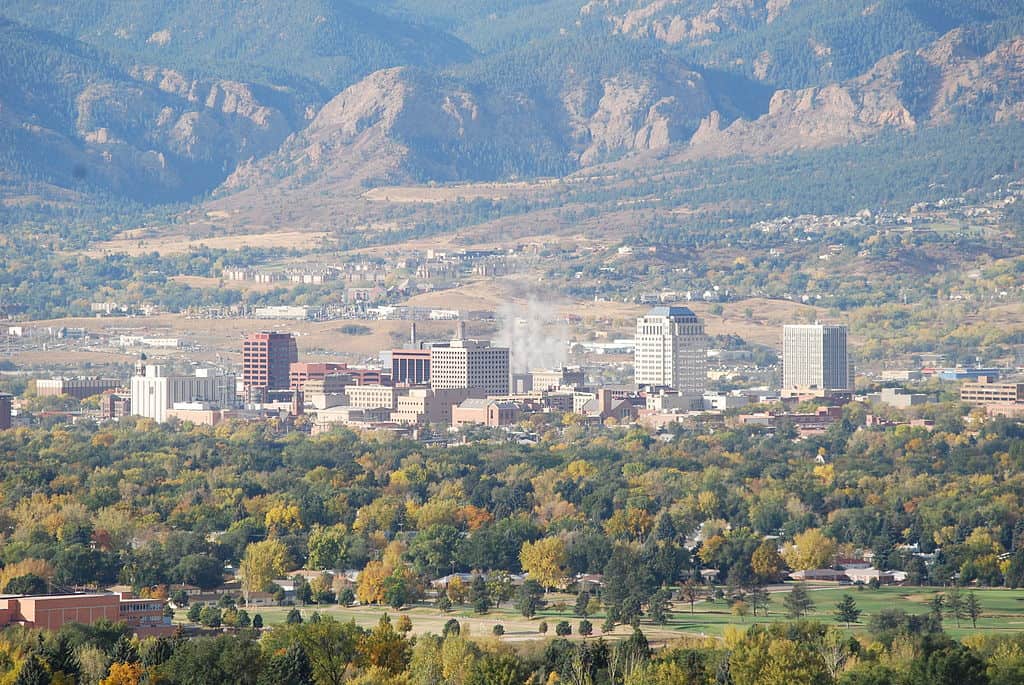 how far is colorado springs from denver